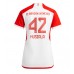 Maillot de foot Bayern Munich Jamal Musiala #42 Domicile vêtements Femmes 2023-24 Manches Courtes